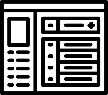 Add Linear Style Icon Designのイラスト素材