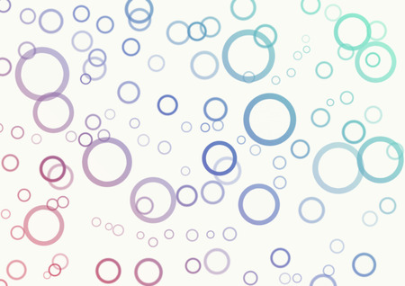 Abstract backgrounds with coloured circlesの写真素材