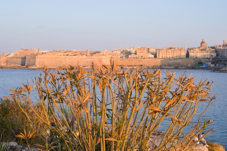 Sunset in Valletta, Malta