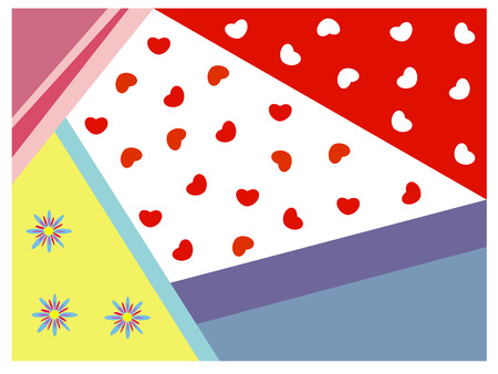 Energizing valentine backgroundのイラスト素材