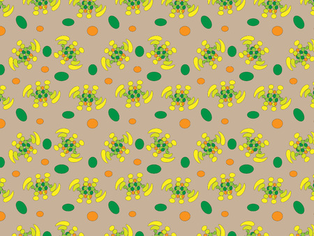 abstract unusual shapes backgroundの写真素材