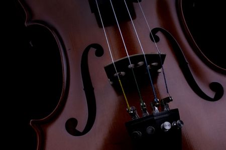 violin closeupの写真素材