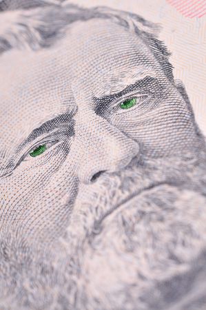 ulysses grant with green eyesの写真素材