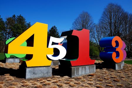 number yardの写真素材