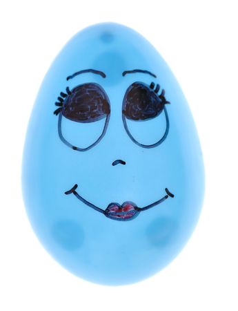 easter eggの写真素材