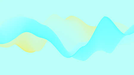 Abstract wavy background with modern gradient colors