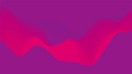3D Wavy Background. Dynamic Effect. Abstract Vector Illustrationのイラスト素材