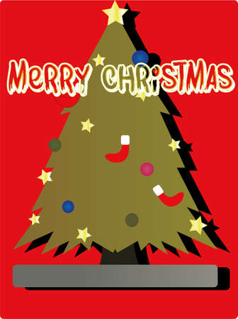 Christmas treeのイラスト素材