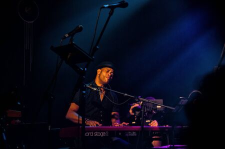 Roberto Fonseca and Temperamento live presentation at Fabrica de Arte Cubanoのeditorial素材
