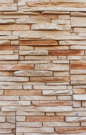 Beautiful background made of artificial stone close-up
