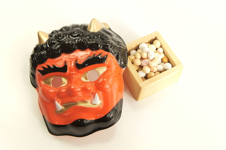 setsubun, japanese traditional eventの写真素材