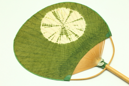 Japanese fan Uchiwaの写真素材