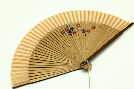 fan on white backgroundの写真素材