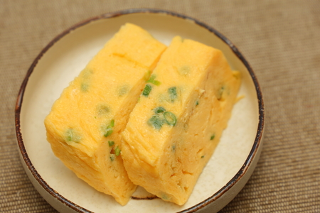 Tamagoyaki-Japanese cuisine, rolled egg (omelet)の写真素材