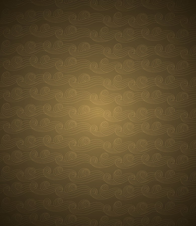 Elegant background with smoky, wavy, cloudy motivesのイラスト素材