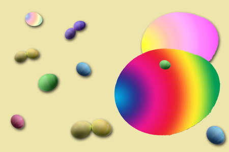 Easter Backgroundの写真素材