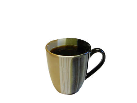Mug of black coffeeの写真素材