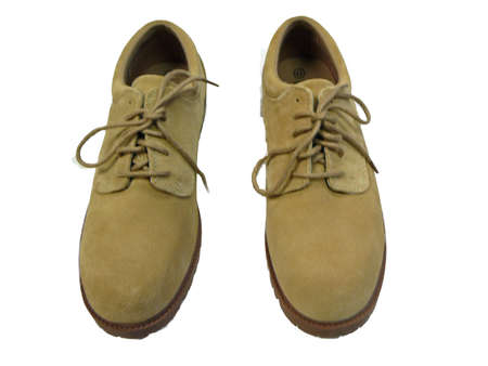 Suede casual shoesの写真素材