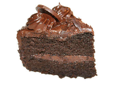 Slice of Chocolate Cakeの写真素材