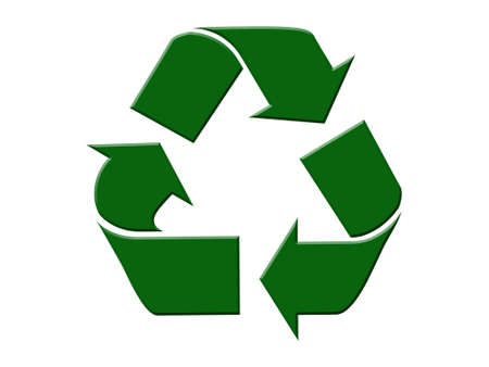 Recycle symbolの写真素材