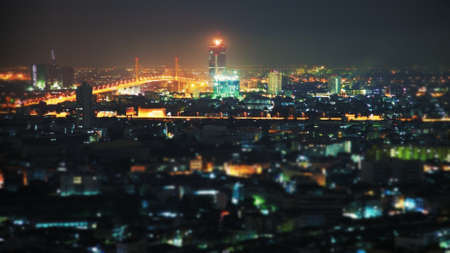 Night cityの写真素材