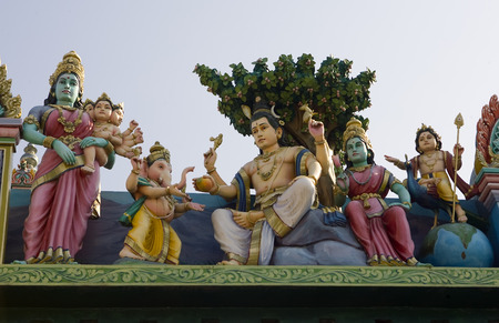 Sri Murugan Temple near Hampi, India 2014の写真素材