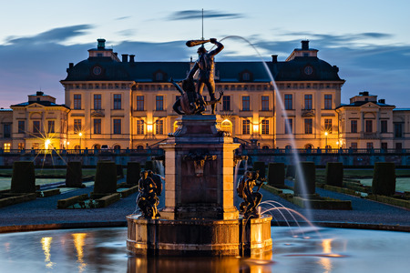 Drottningholm Palace is a UNESCO World Heritage site.のeditorial素材