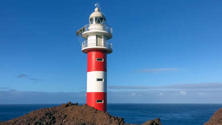 lighthouse in Atlantic Ocean Tenerifeの写真素材