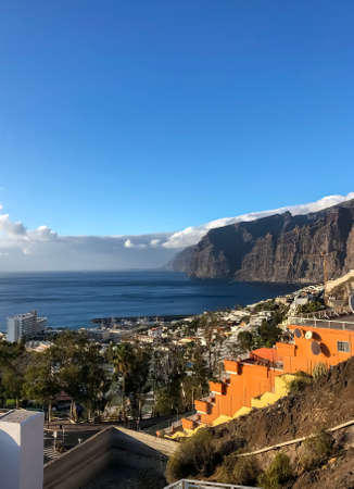Giant mountains on Tenerifeの写真素材