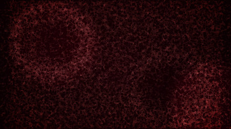 abstract red grunge background with some stars and spots on it