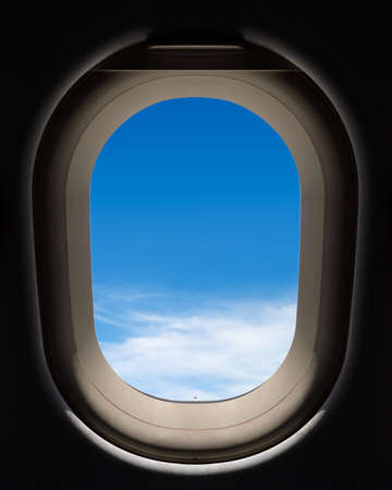Airplane Windowの写真素材