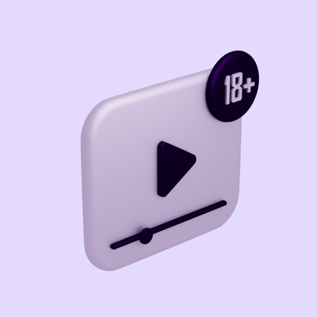 3D rendering movie and cinema iconの写真素材