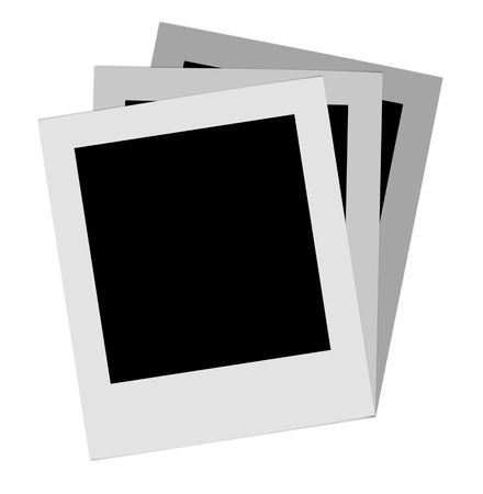 photo on a isolated white backgroundの写真素材