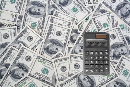 money background from dollars usa. financial conceptの写真素材