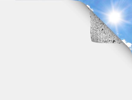 background on the sky and sunの写真素材