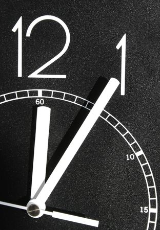The is a symbol for time is running outの写真素材