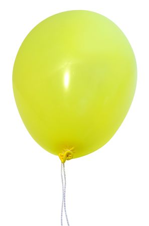 Inflatable balloon, photo on the white backgroundの写真素材