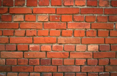 background from a red brickの写真素材