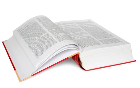 one book on the white