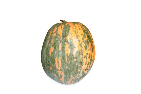 Courgette isolated on the whiteの写真素材