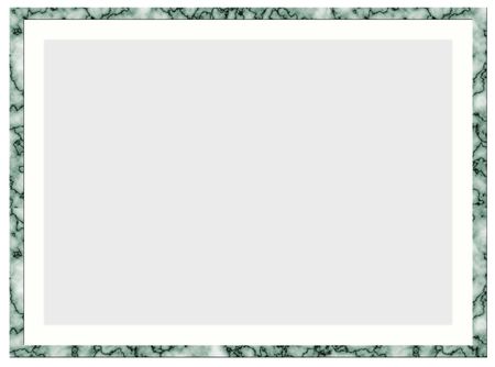 Modern marble wood picture frameの写真素材