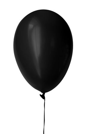 Inflatable balloon, on the white backgroundの写真素材