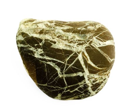  mage of gray stone  on the white backgroundsの写真素材
