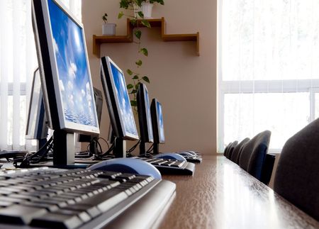  computersの写真素材