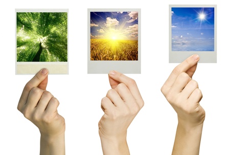 business card isolated on the white backgroundsの写真素材