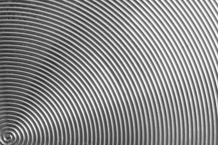 Circular metal brushed textureの写真素材