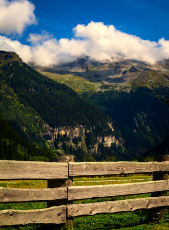 mountains in the national park Hohe Tauern in Alps in Austria. Backgroundsの写真素材