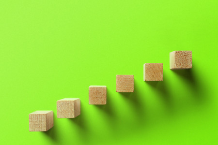 growth business green color concept.の写真素材