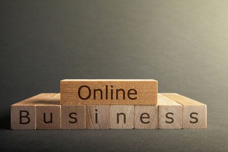 Coronavirus COVID-19 inscription on wooden blocks
 pm2.5 concept.の写真素材