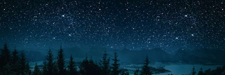 The star indicates the christmas of Jesus Christ.の写真素材
